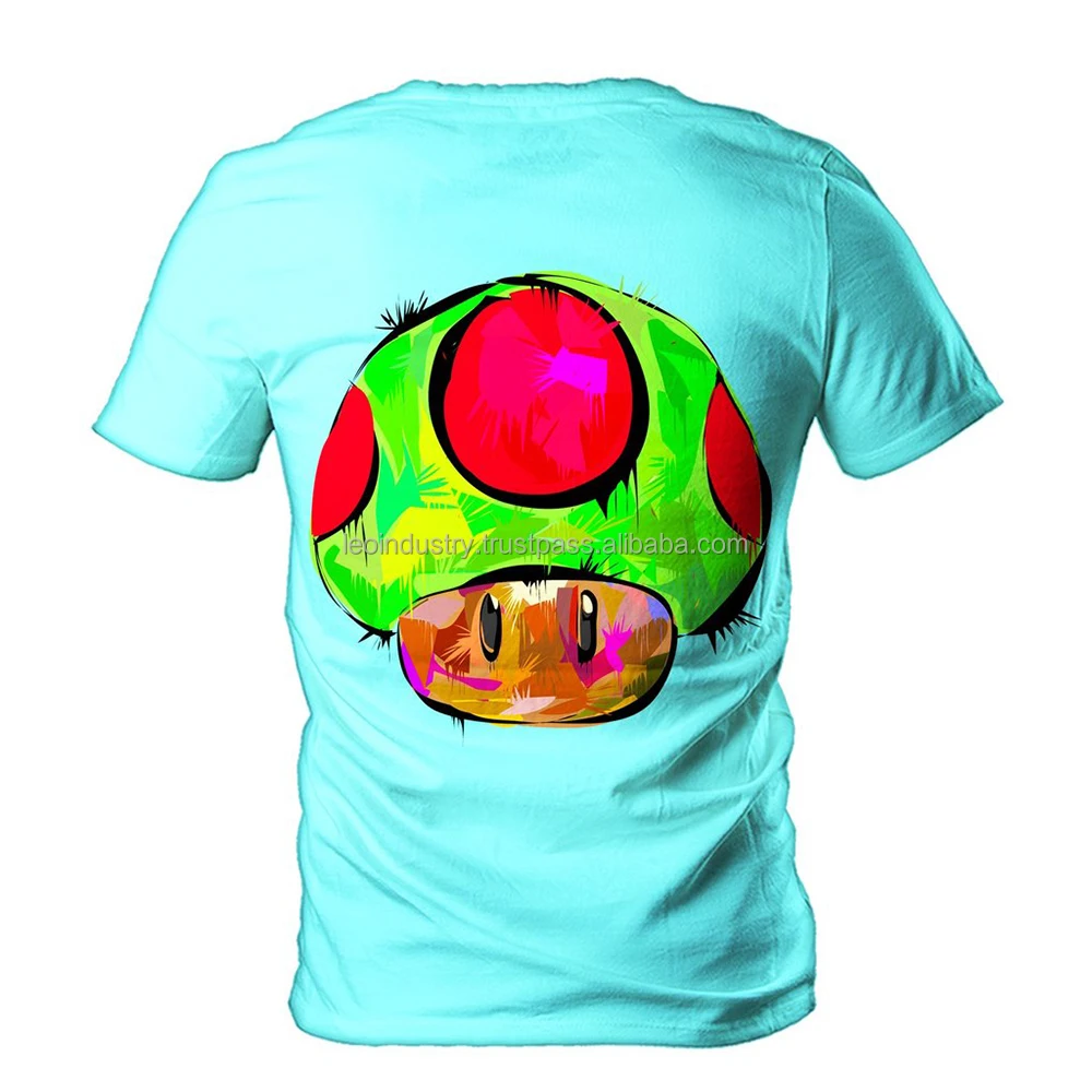T Shirt For Sublimation Heat Transfer Printing | Oversized Sublimation Printing 3d Men T-Shirt / China T Shirts Sublimation