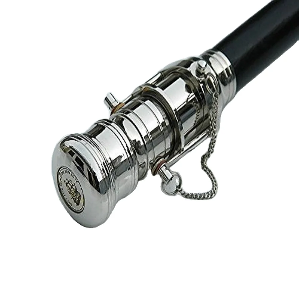 Коллекционный телескоп ручной работы премиум класса из твердой латуни с деревянной палочкой телескоп/палка для ходьбы стимпанк платье трость