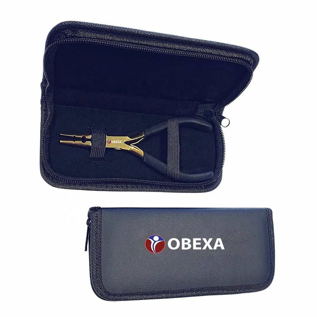 Removing Fitting Nano Copper Micro Rings Pliers Hairdressers hair extensions