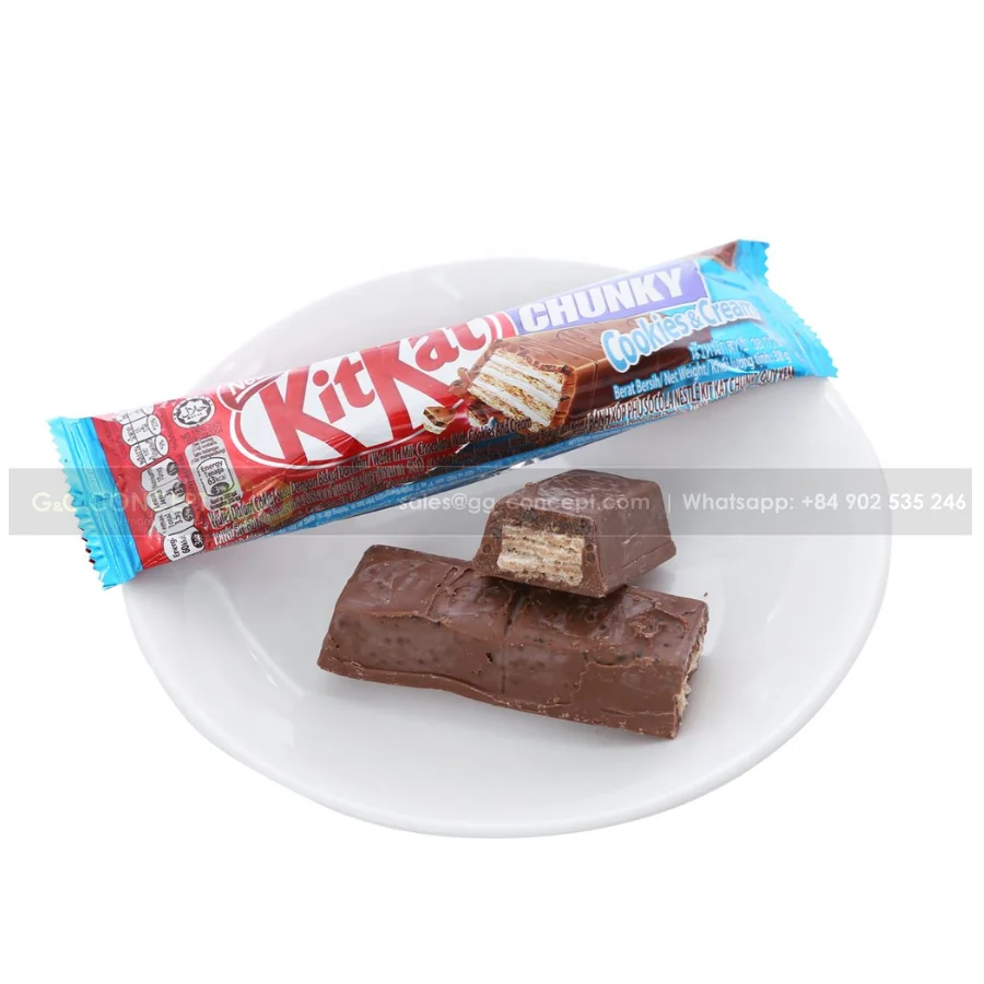 Kitkat печенье и крем массивный 38 г сладкий ароматный шоколадный торт с губкой
