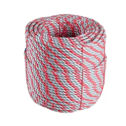 Vietnam 3 strands twisted polypropylene packing rope factory price PP packaging rope chains