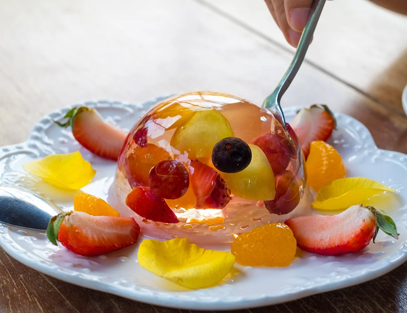 Hotsale product 2022 Jelly Powder halal fruit shape jelly Customer Quality Small sachets packing Taiwan dessert