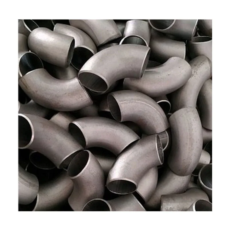 ASTM JIS B2311 DIN 2605 4 Inch Seamless Welded Welding Equal Black Carbon Steel Sch40 Sch80 Buttweld Elbow Tee Pipe Fitting