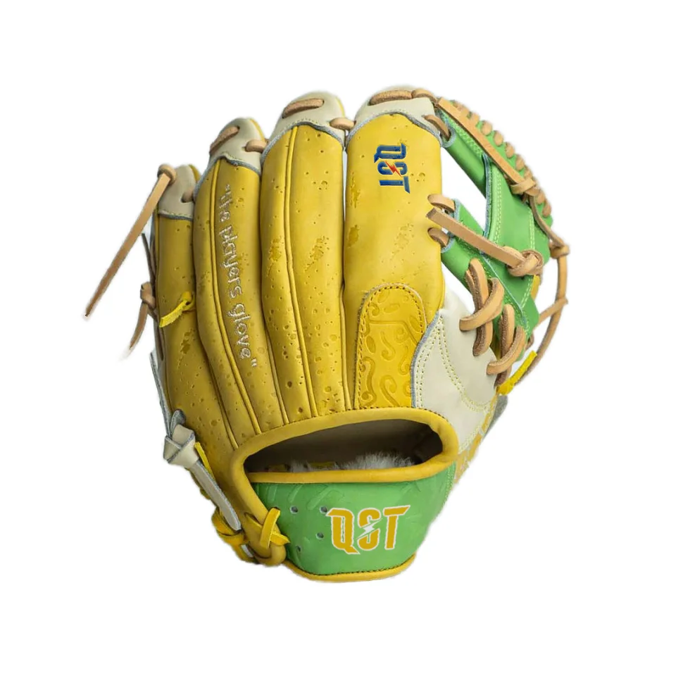 New Arrival Banana Grove Design Baseball Fielding Gloves Custom OEM Youth Adult Size Palm Leather Baseball Catcher Glove
