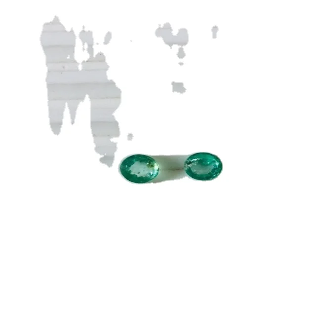 Natural Emerald round 5 to 6 mm good quality AAA luster with excellent green color Colombia origin perfect making and polishing