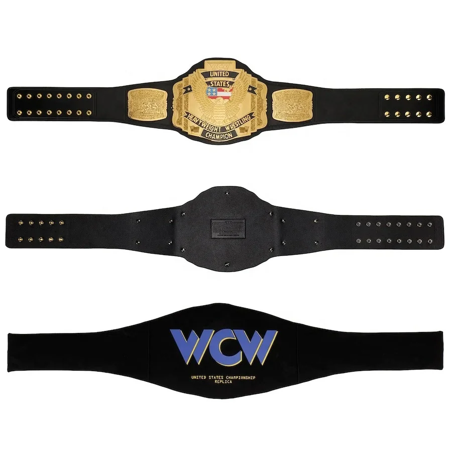 WCW United States Championship Wrestling Title Belt