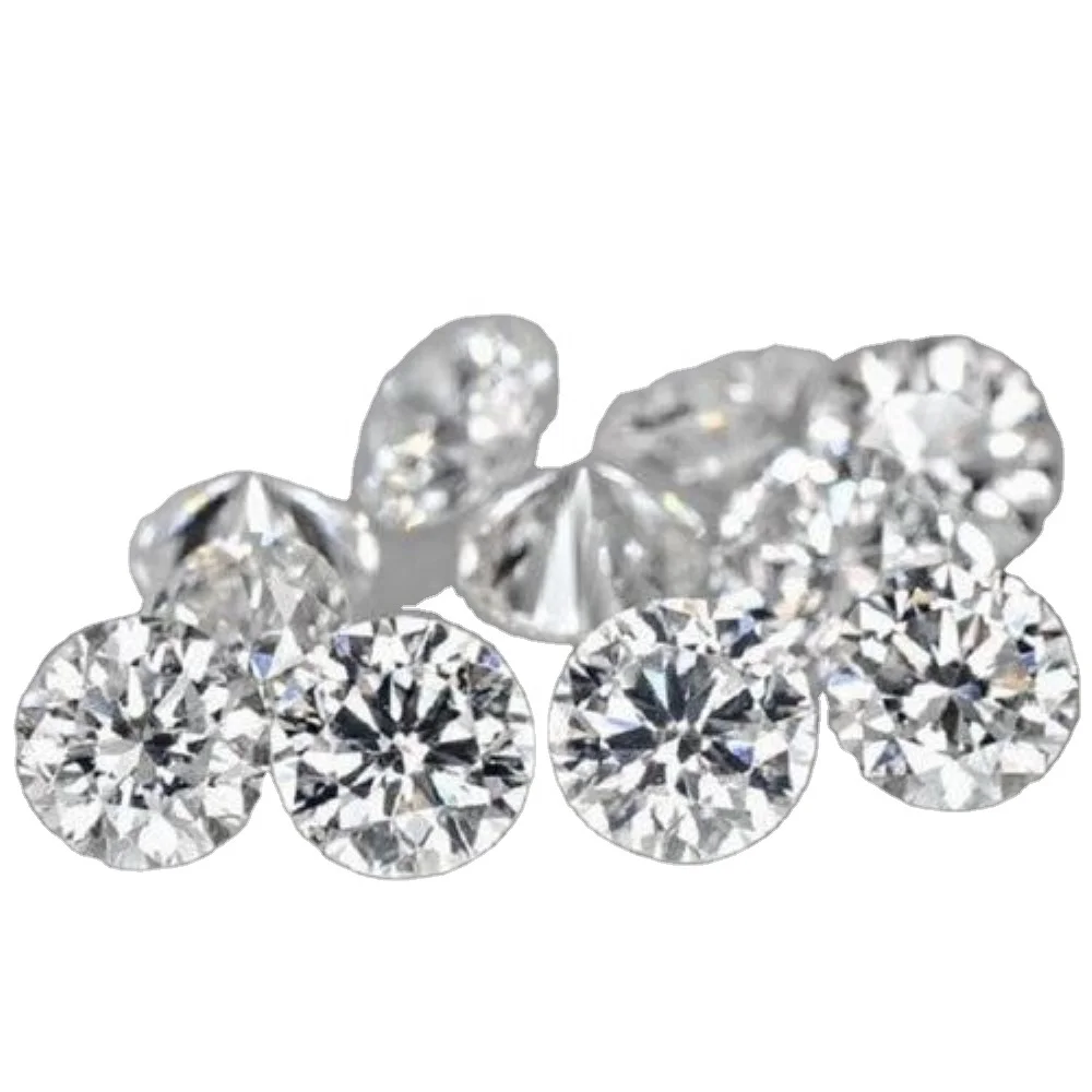 Свободные круглой огранки Ex кроя настоящие бриллианты проигрывает бриллиантами натурально покроя цвета в комплекте Melee