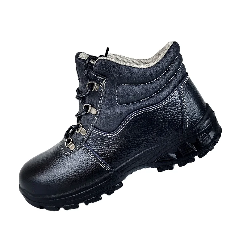 FH1961 Safety anti-smash steel toe puncture resistant industrial boots shoes top grade
