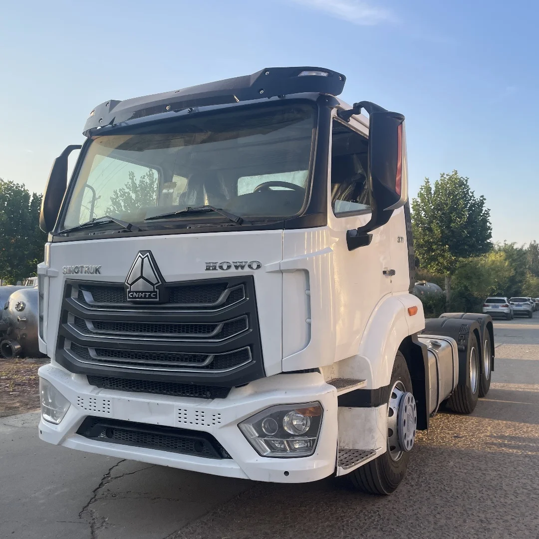 2018-2023 хорошее состояние Howo nx б/у Sinotruk Hohan 10 колесная головка прицепа 371 hp RHD Prime Mover тягач