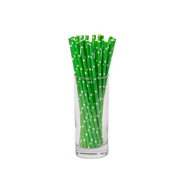 march expo Hot sale eco friendly Biodegradable Cocktail Drinking Straws wood pulp  Drink Paper Straw