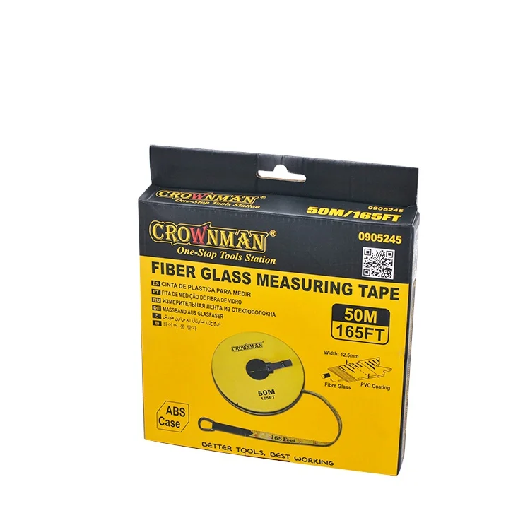 Crownman измерительные инструменты стекловолоконная измерительная лента