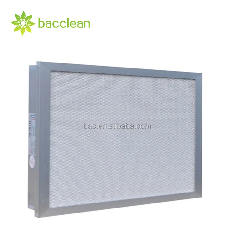 Clean Room High Efficiency Laminar Flow Air Filter HEPA Filter Gel Seal HEPA Filter