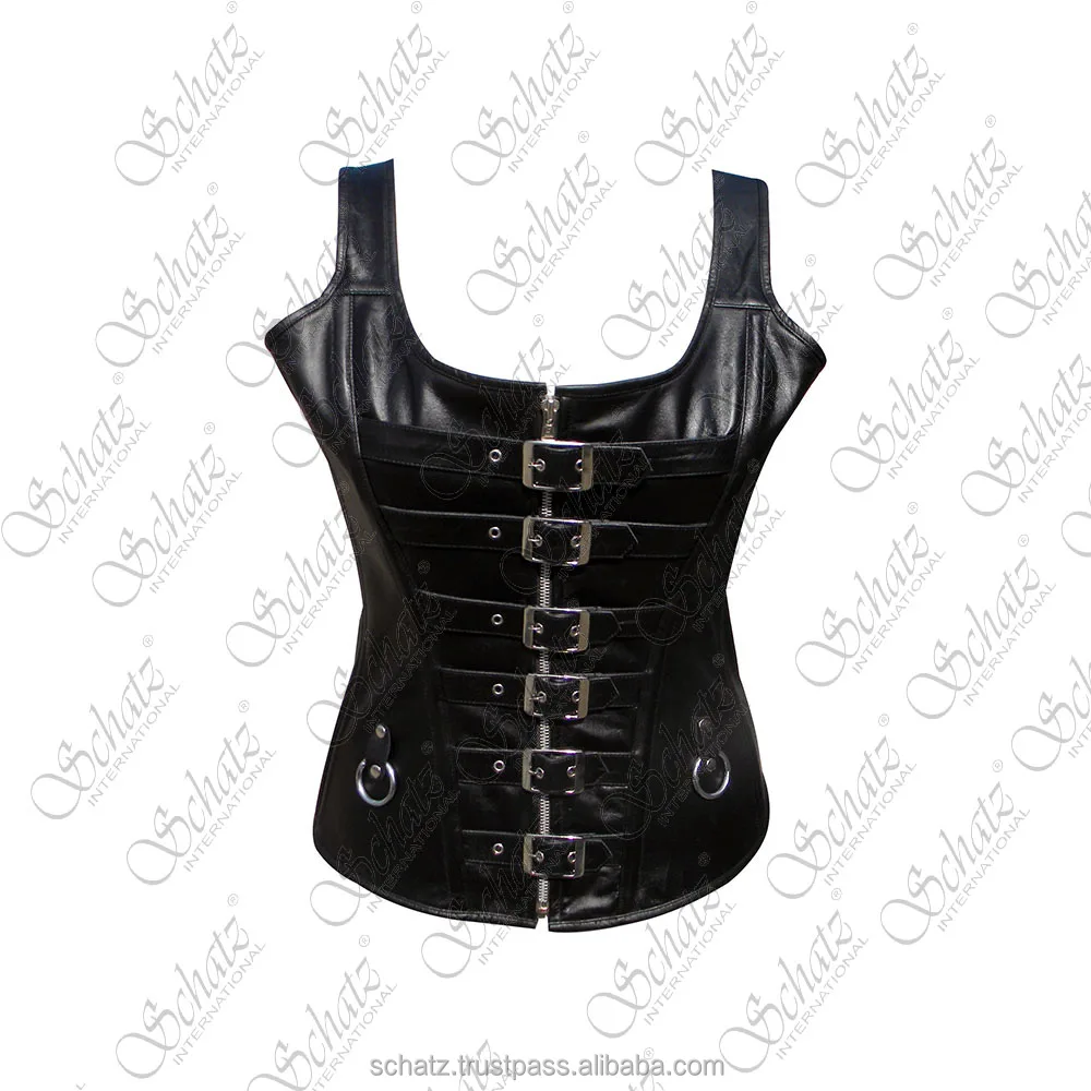Faux Leather Steel Boned Corset Hot Sale Women Leather Corset Wholesale Cheap Price Women Leather Corset For Sale