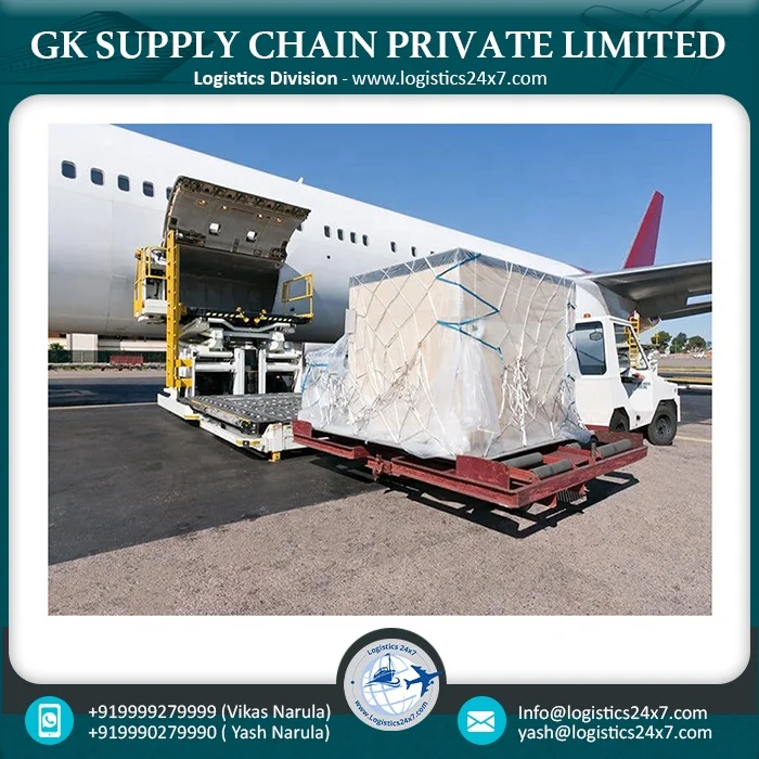 Air freight forwarding logistic services door to door from India to Russia