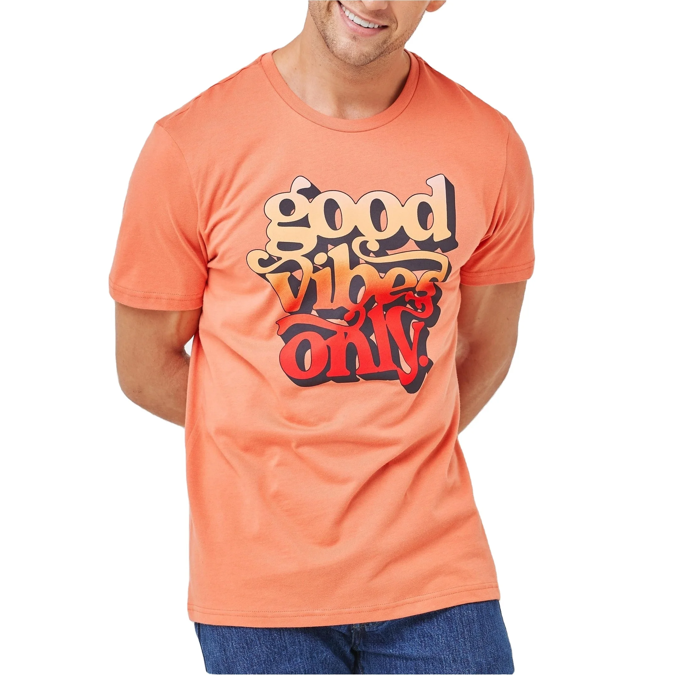 Stylish men printed t shirts Custom 100% soft cotton high quality designer graphic tees summer clothing manufacturer from India