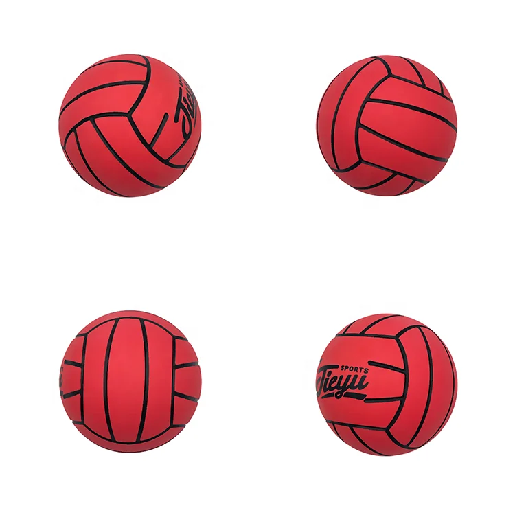 Red Water Polo Ball Handball Promotional & Business Gifts 6cm