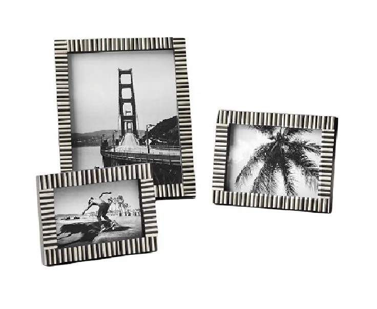 CLASSY AND HIGH QUALITY BONE PICTURE FRAME FOR TABLE DECOR PHOTO FRAME PHOTO MOSAIC FRAME MANUFACTURER