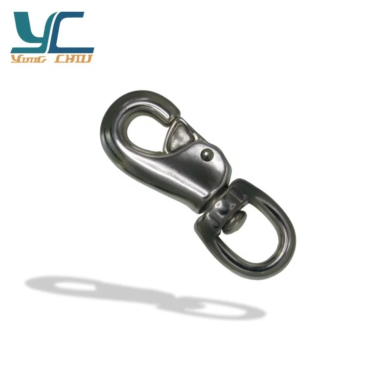 Cast Iron 286g swivel snap hook lobster gun metal for pet collar