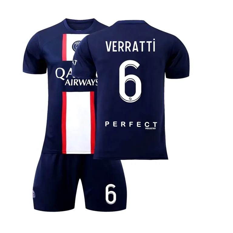 High quality Soccer Jersey Team Latest Designs with custom logo /Soccer Wear Set Soccer Uniforms Popular