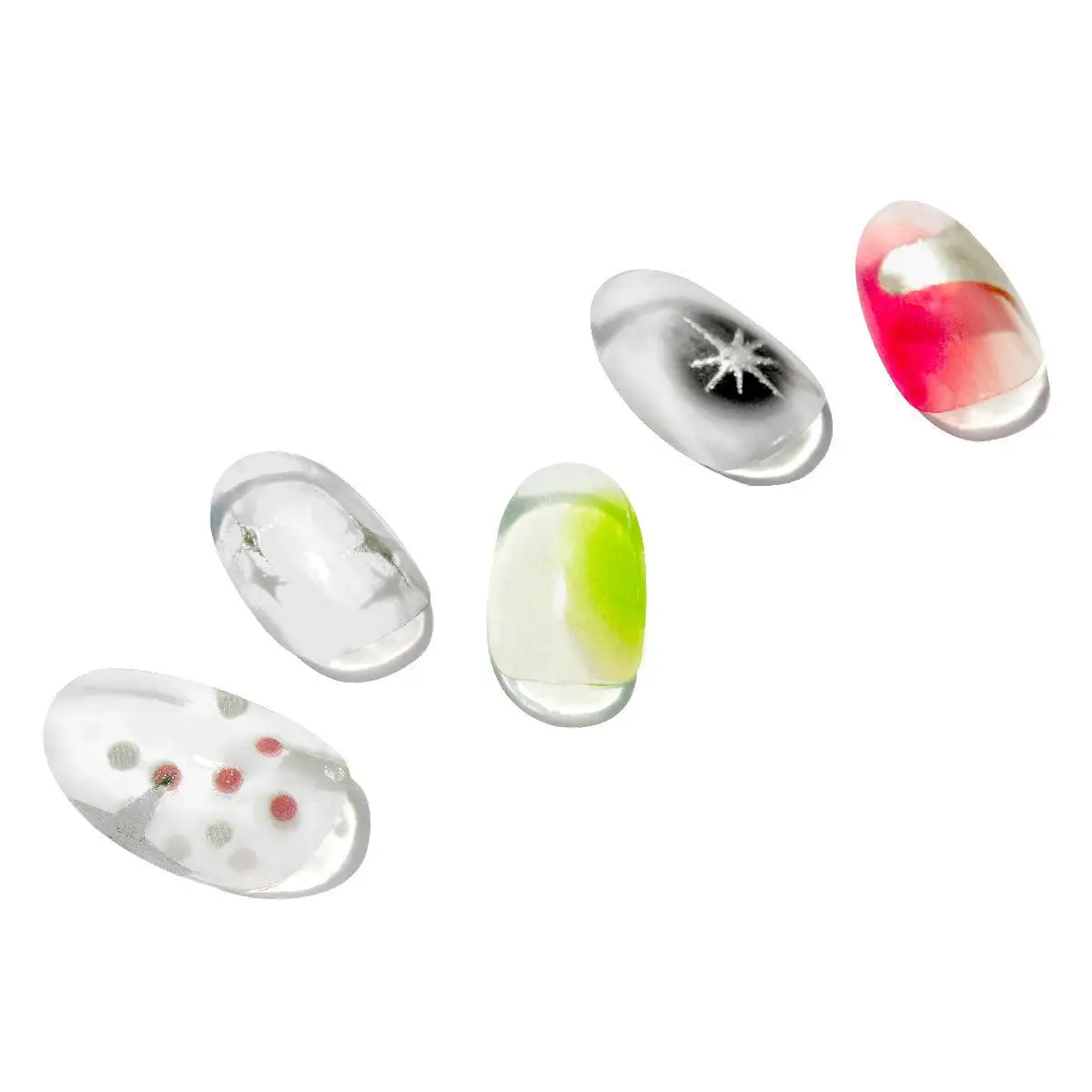 Korean 100% Real Salon Quality Press on gel nails Gel Nail sticker manicure Wholesale Certified