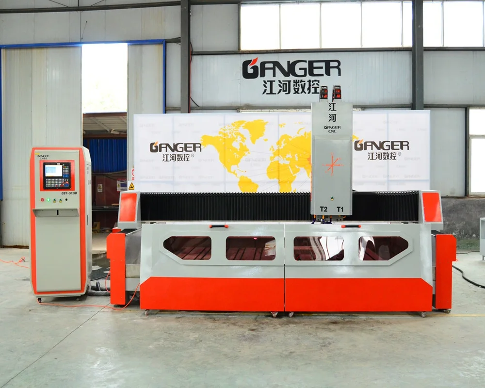 Atc CNC Router Process Center for Carving or Cutting Machine GQ-Atc 3015 3D Stone Marble Engraving CNC Routers Processing Center