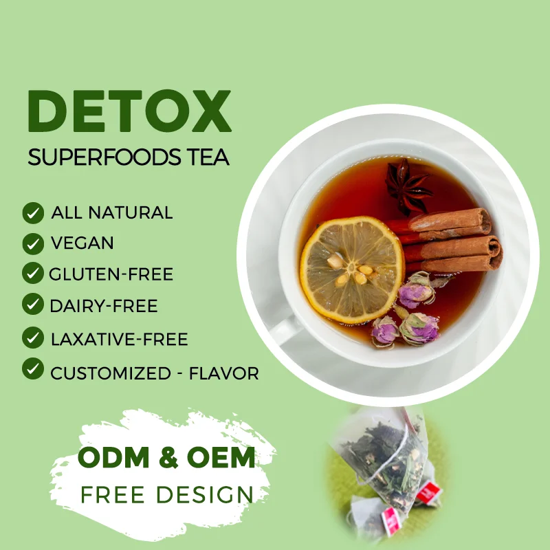 Private Label OEM ODM  flat tummy tea 28 days weight loss detox tea