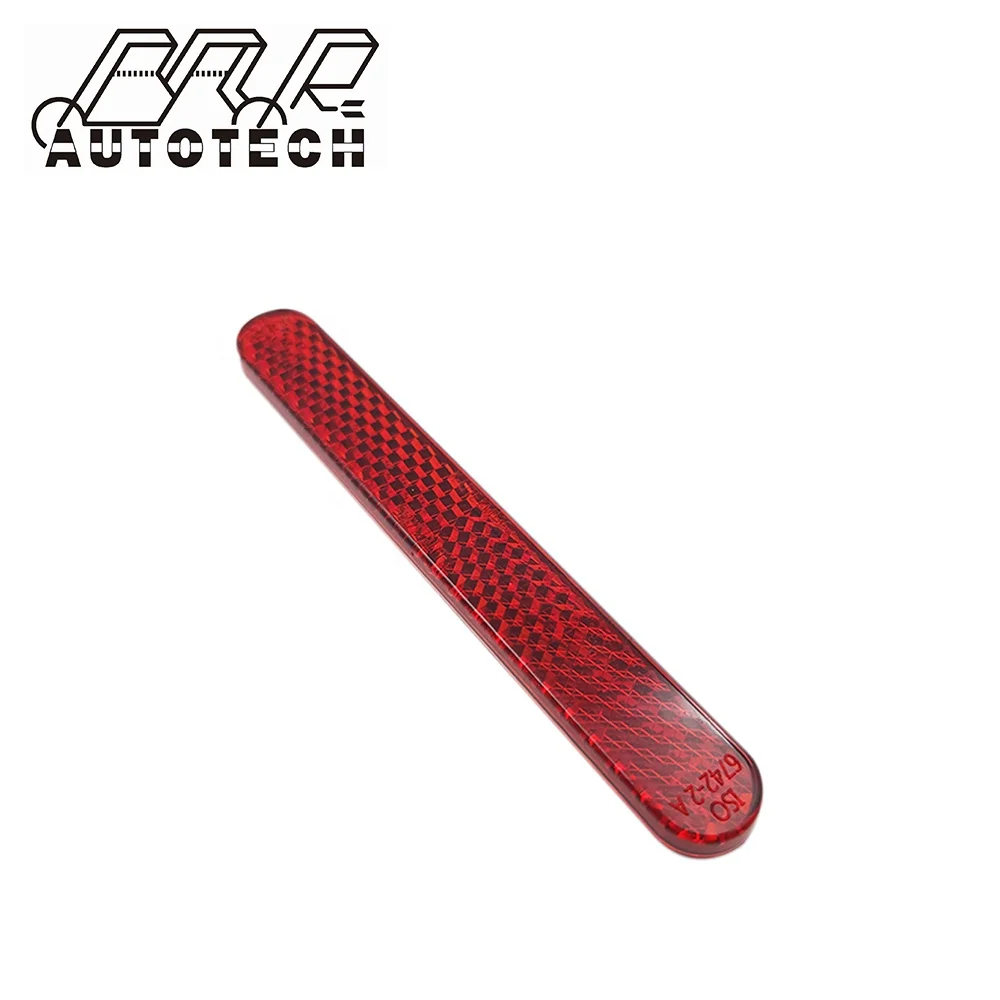 Motorcycle motorbike red amber orange self adhesive E-mark certificated reflector