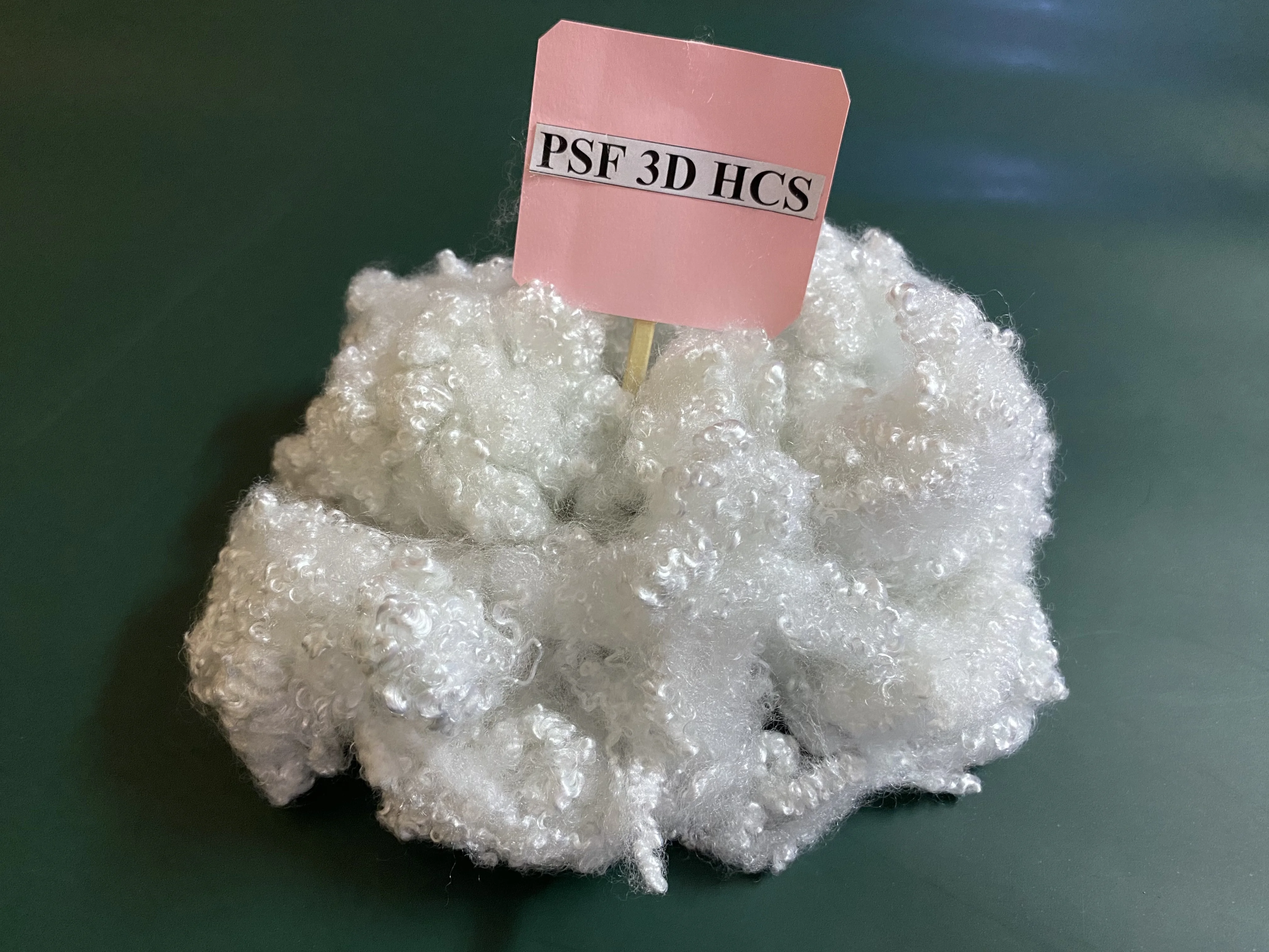 Wholesale Recycled 3D HCS White Hollow Conjugated Siliconized Polyester Staple Fibre HCS Filling for Toy Sofa Blanket Duvet