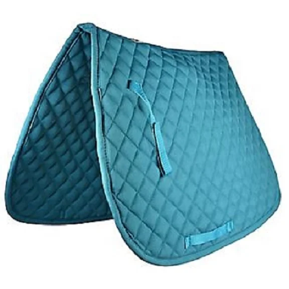 Best quality saddle pad horse High Quality Custom Cotton Fabric All Purpose Horse Riding Equestrian Equipment
