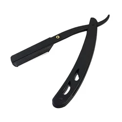 
Stainless Steel Hair Eyebrow Beard Folding Barber Shaver Knife Tool Professional Barber Straight Edge Shaving Razor 