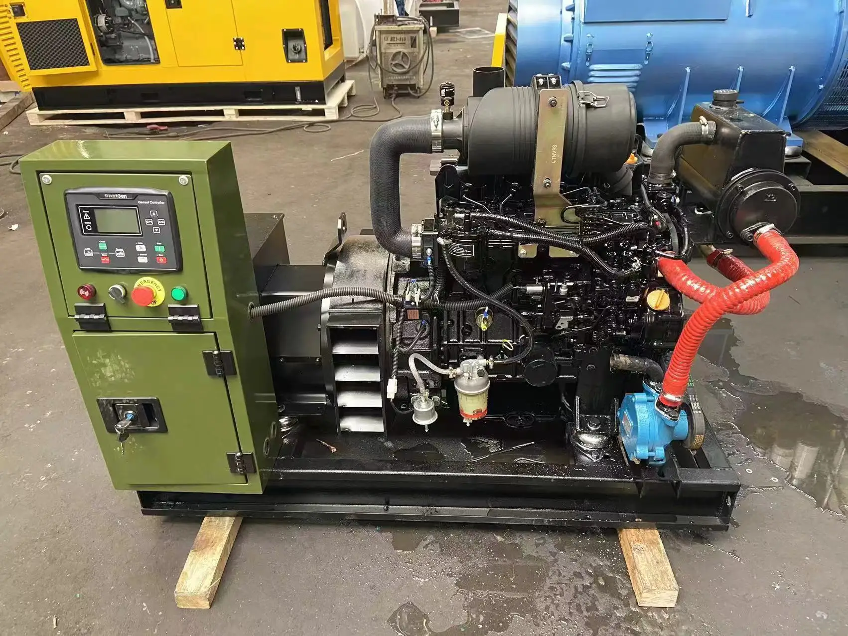 100kw генератор 100kva дизельный двигатель с cummins в сборе и Генератор запасные части