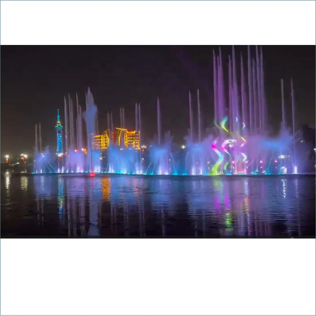 Factory low price free design Outdoor Plaza/Garden/Shopping Center Floating Water Music Dancing Fountain