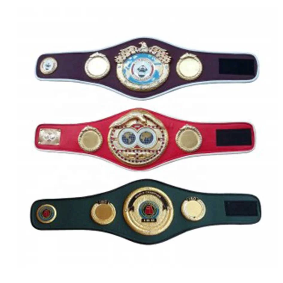 Новый набор из трех ремней на заказ чемпионский пояс WBC MMA по боксу в супертяжелом весе