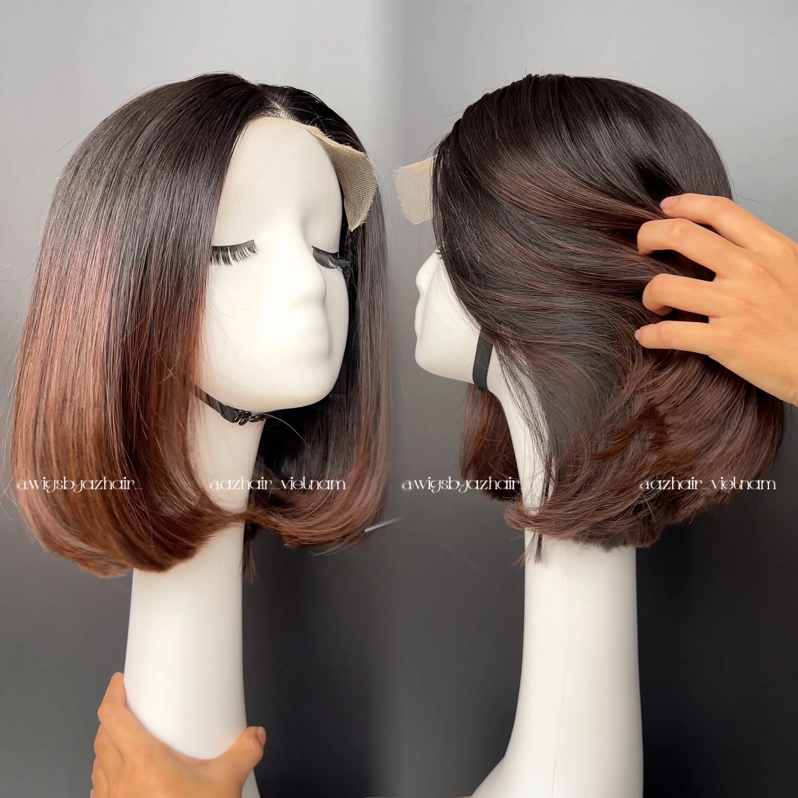Hot New Short Bob Wigs Full Lace Super Soft Silky Cuticle Aligned Natural Raw Human Hair Frontal Extension