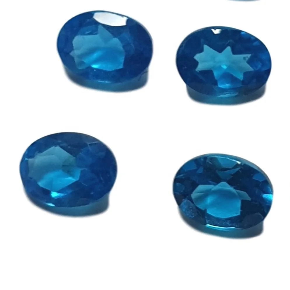 Natural Neon Blue Apatite Gemstone All Shapes And Sizes Cut On Custom Orders In Wholesale Prices In all Other Types Of Natural G