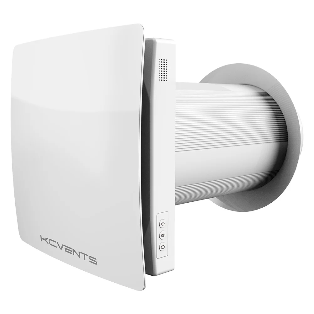 Decentralized Ventilation Compact HRV System With Heat Recovery Unit Air Recuperator For Single Room Fresh Air