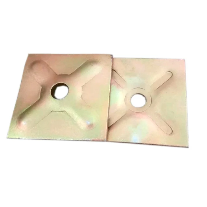 Industrial Design Building Formwork Plate Tie Rod Construction Formwork Concrete Wing Nuts Steel Waller Plate