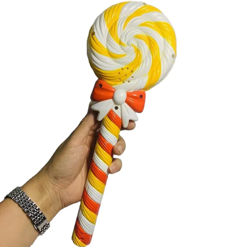 party novelties Lollipop Glow Sticks Girls Princess Flashing Fairy Wand Sticks for Birthday Party Lollipop Light Up Toys