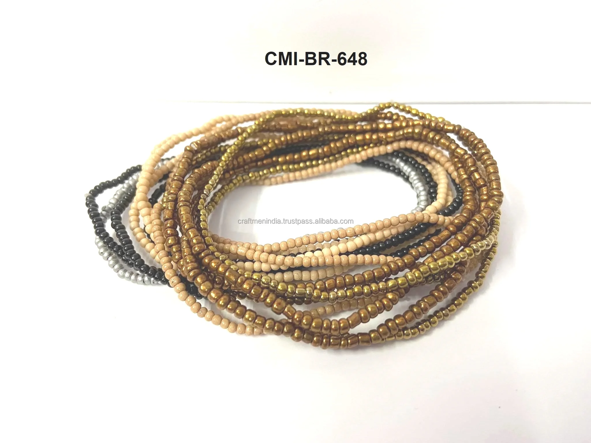 Новейшие разноцветные Серьги-Подвески ручной работы из бисера