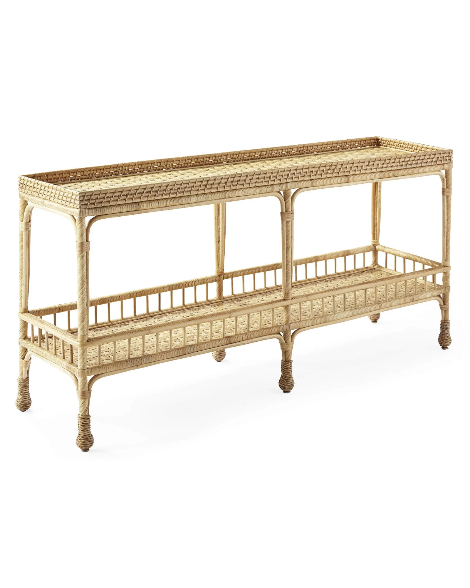 Best choice exotic design home decor items living room entry way rattan console table home furniture and decor from Viet Nam