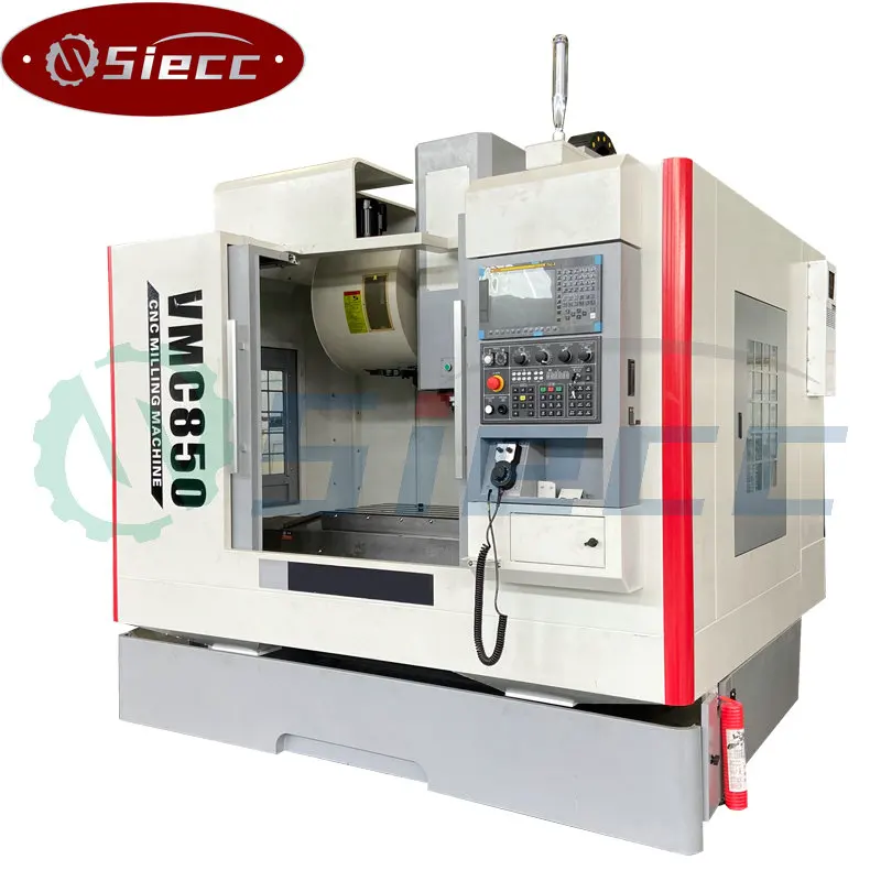 CNC Mill VMC 640 VMC650 VMC850 VMC1050 5 Axis 4 Axis 3 Axis Milling Vertical Machining Center For Alloy Wheels