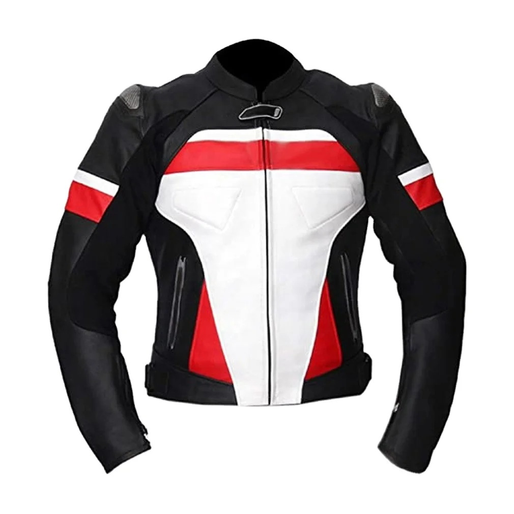 Motorcycle Jacket for Men Motorbike Jacket Motorcycle & Auto Racing Men Warm Winter Leather Jacket Custom Made Size Accept OEM