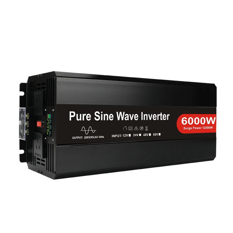 6000w solar power system 220v/6000w inverter solar power inverter 96v dc to 220V 230v ac