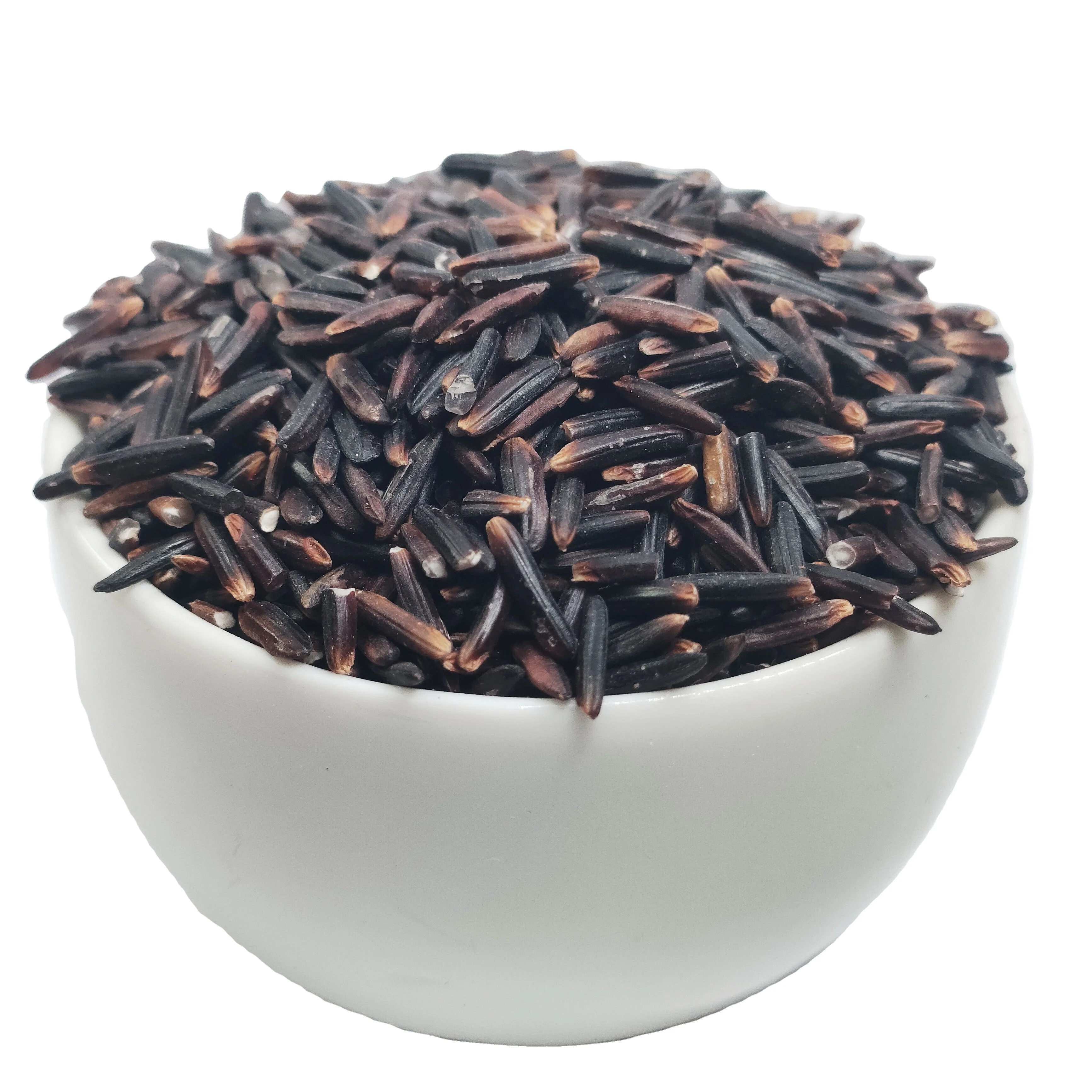 Лидер продаж, лидер продаж, пищевая продукция Вьетнама, богатый питательный органический черный рис, фиолетовый коричневый рис для вкусной еды, оптовая продажа