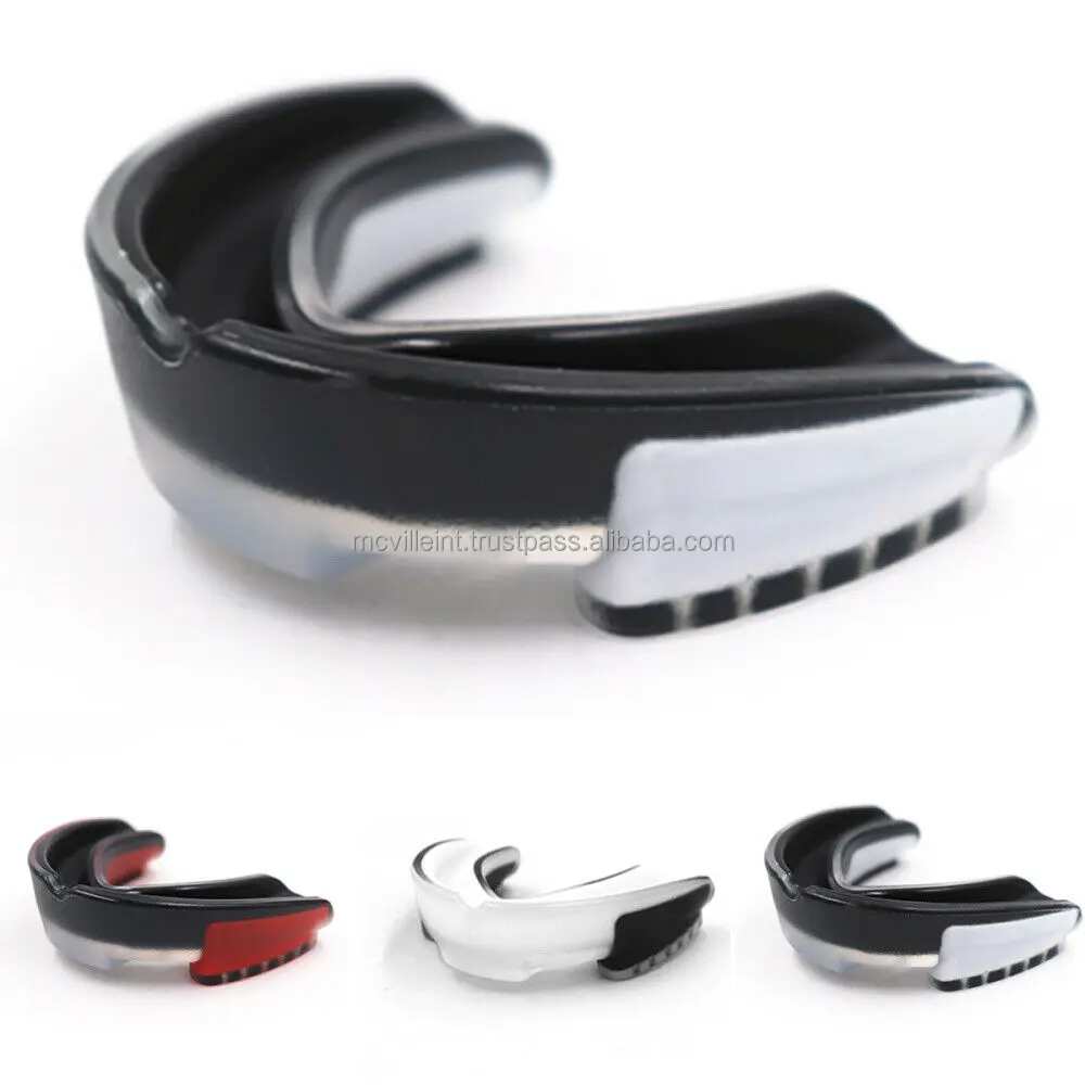 Sport Mouth Guard Teeth Protector Mouthguard Tooth Brace Basketball Rugby Boxing Karate Appliance Trainer With Box