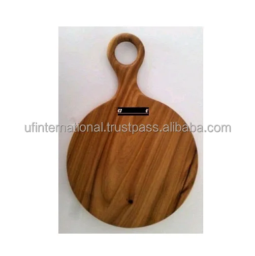  Разделочная доска из манго и 100% натурального дерева для пиццы разделочная поднос сервировки еды с ручкой распродажа