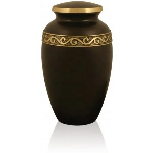 Латунная металлическая урна для кремации взрослых