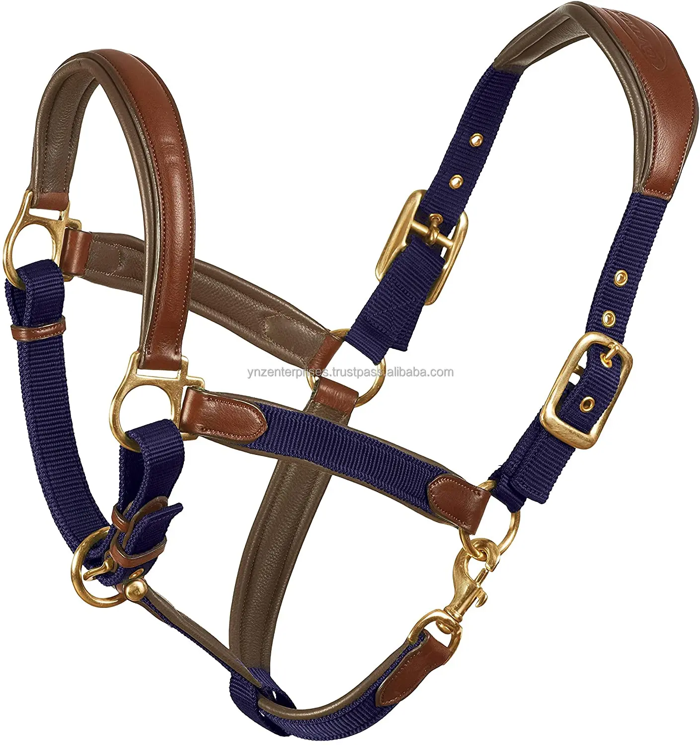 Y&Z Genuine Leather Rope Halter For Horse High Premium Quality Available Whole Sale Price Horse Equestrian Rope Suppliers