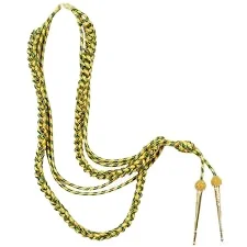 Mylar Wire Aiguillette Cord New Best Quality Gold Outdoor Activities for Army Air Force Navy Ceremonial Use Customized Accessory
