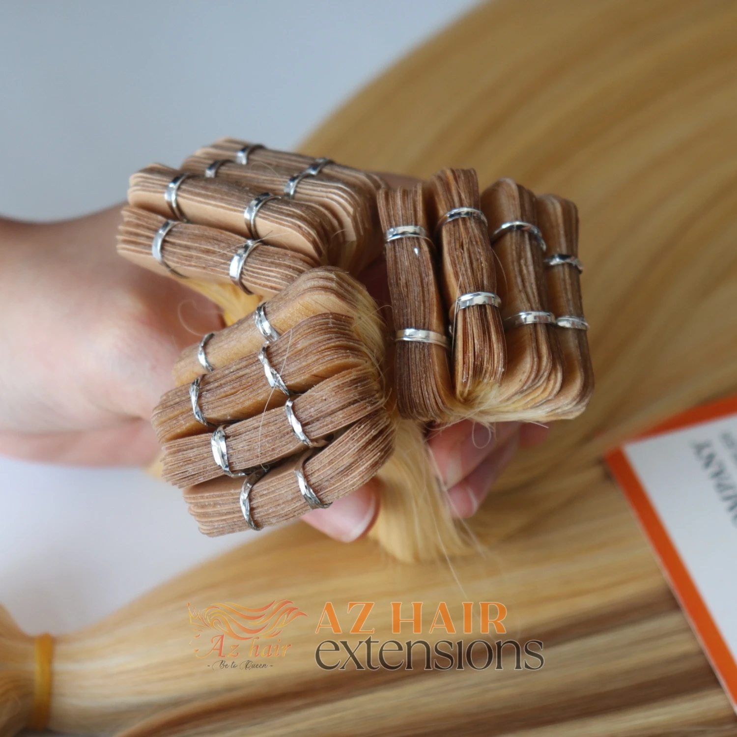 Wholesale Price Double Drawn 100% Keratin Human Hair Vietnamese Raw Tape Hair Extensions Virgin From Vietnamese Factory